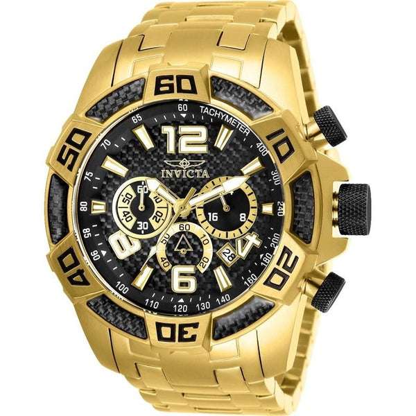 Invicta Men's 25853 Pro Diver Scuba Gold-Tone Stainless Steel Watch
