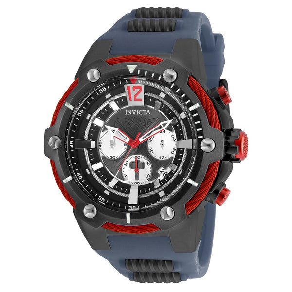 Invicta Men's 25992 Marvel Thor Blue and Gunmetal Inserts Polyurethane and Stainless Steel Watch