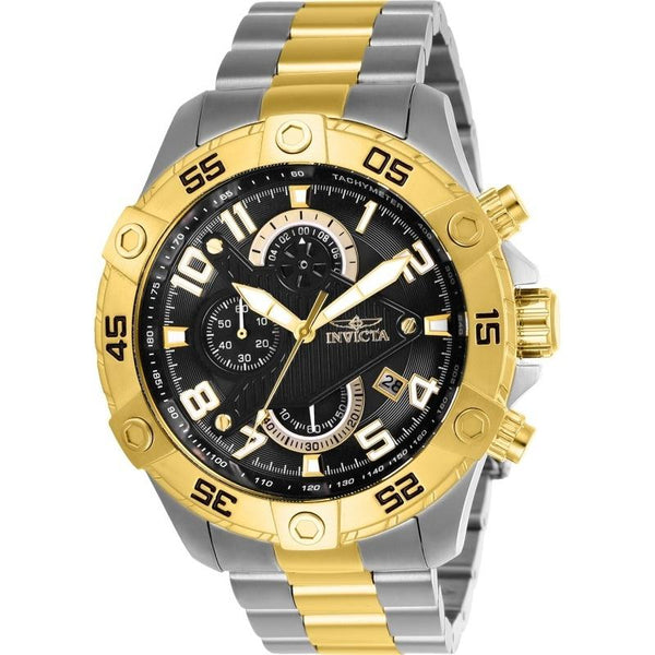 Invicta Men's 26100 S1 Rally Gold-Tone and Silver Stainless Steel Watch