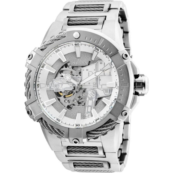 Invicta Men's 26115 Star Wars Galactic Empire Automatic White and SS Ins Stainless Steel Watch