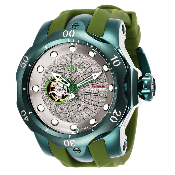 Invicta Men's 26118 Marvel Hulk Green Polyurethane and Stainless Steel Watch