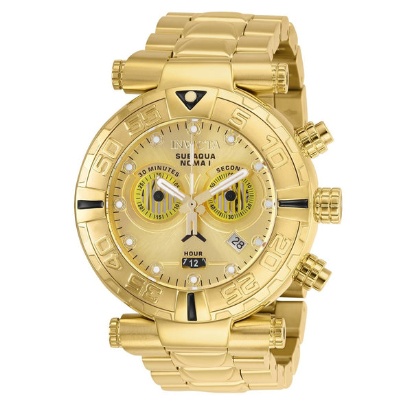 Invicta Men's 26159 Star Wars C-3PO Stainless Steel Stainless Steel Watch