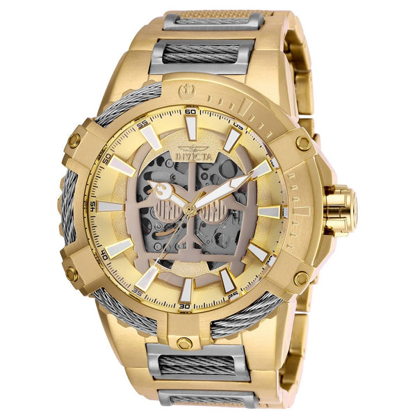 Invicta Men's 26205 Star Wars C-3Po Automatic Gold-tone and Silver Stainless Steel Watch