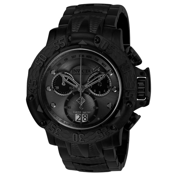 Invicta Men's 26212 Subaqua Poseidon Black Stainless Steel Watch