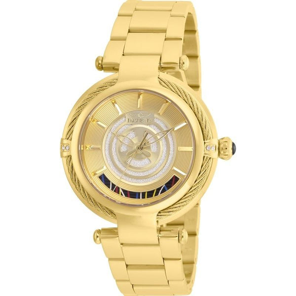 Invicta Women's 26233 Star Wars C-3PO Gold-Tone Stainless Steel Watch