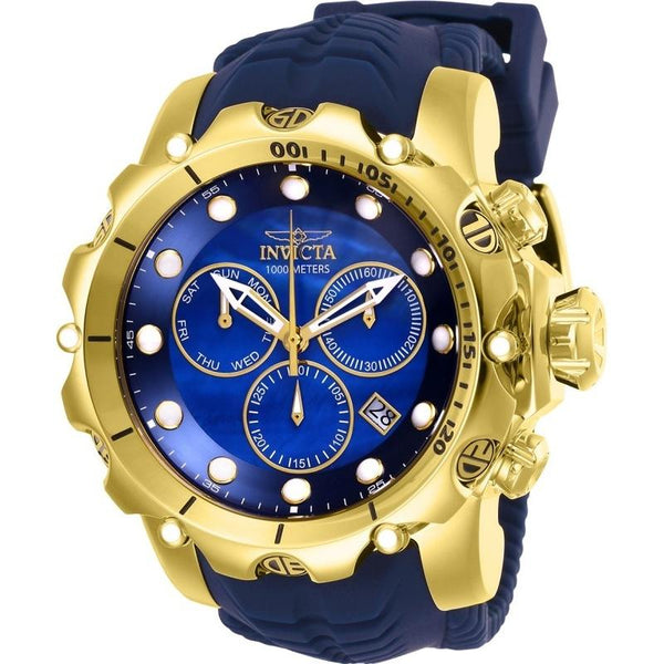 Invicta Men's 26245 Venom Blue Silicone Watch