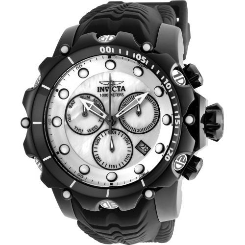 Invicta Men's 26246 Venom Black Silicone Watch