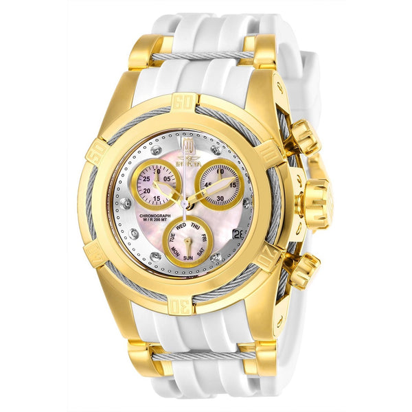 Invicta Women's 26284 Jason Taylor White Silicone Watch