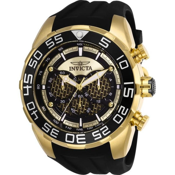 Invicta Men's 26301 Speedway Black Silicone Watch