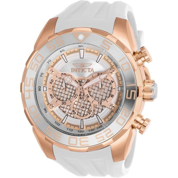 Invicta Men's 26307 Speedway White Silicone Watch