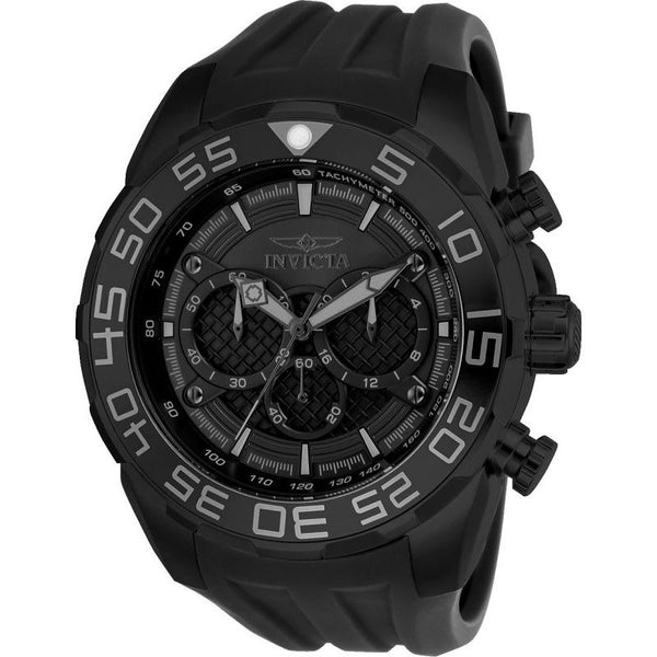 Invicta Men's 26309 Speedway Black Silicone Watch