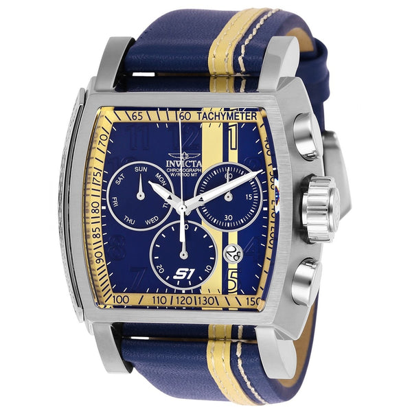 Invicta Men's 26396 S1 Rally Race Team Blue Leather Watch