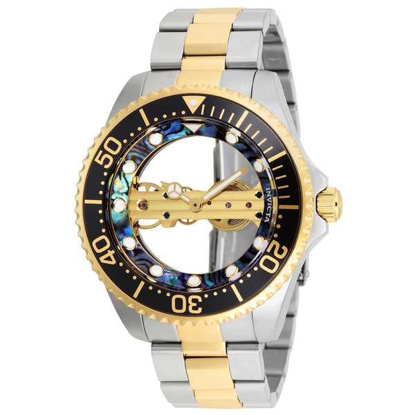 Invicta Men's 26409 Pro Diver Mechanical Gold-Tone and Silver Stainless Steel Watch