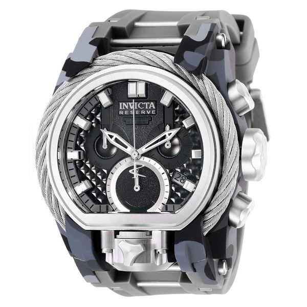 Invicta Men's 26439 Reserve Bolt Zeus Grey Silicone Watch