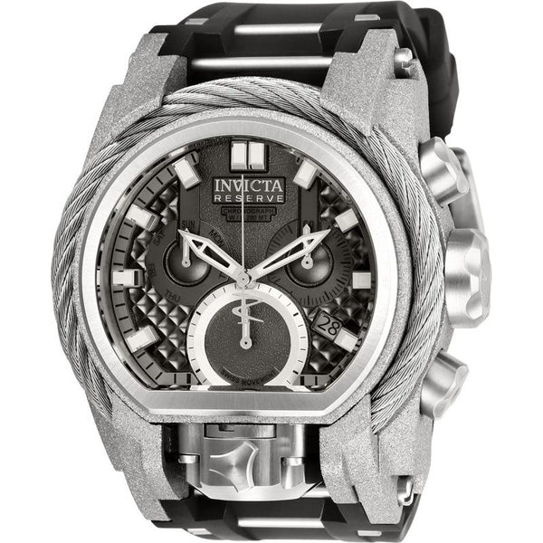 Invicta Men's 26446 Reserve Bolt Zeus Black and Silver Stainless Steel Watch