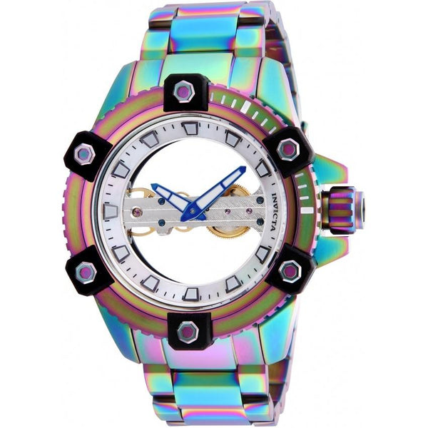 Invicta Men's 26488 Reserve Reserve Mechanical Iridescent Stainless Steel Watch