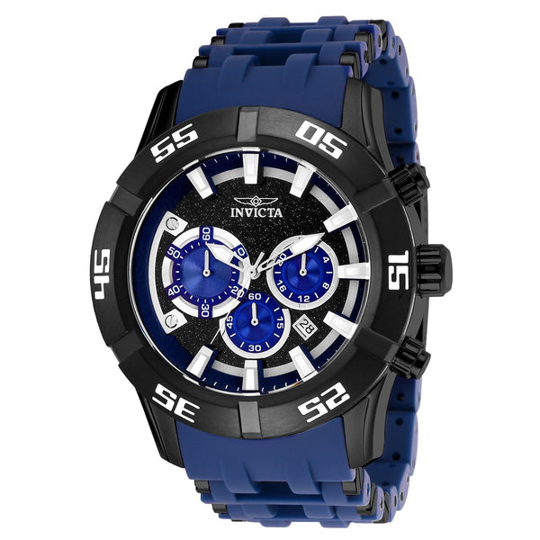 Invicta Men's 26533 Sea Spider Blue Polyurethane and Stainless Steel Watch