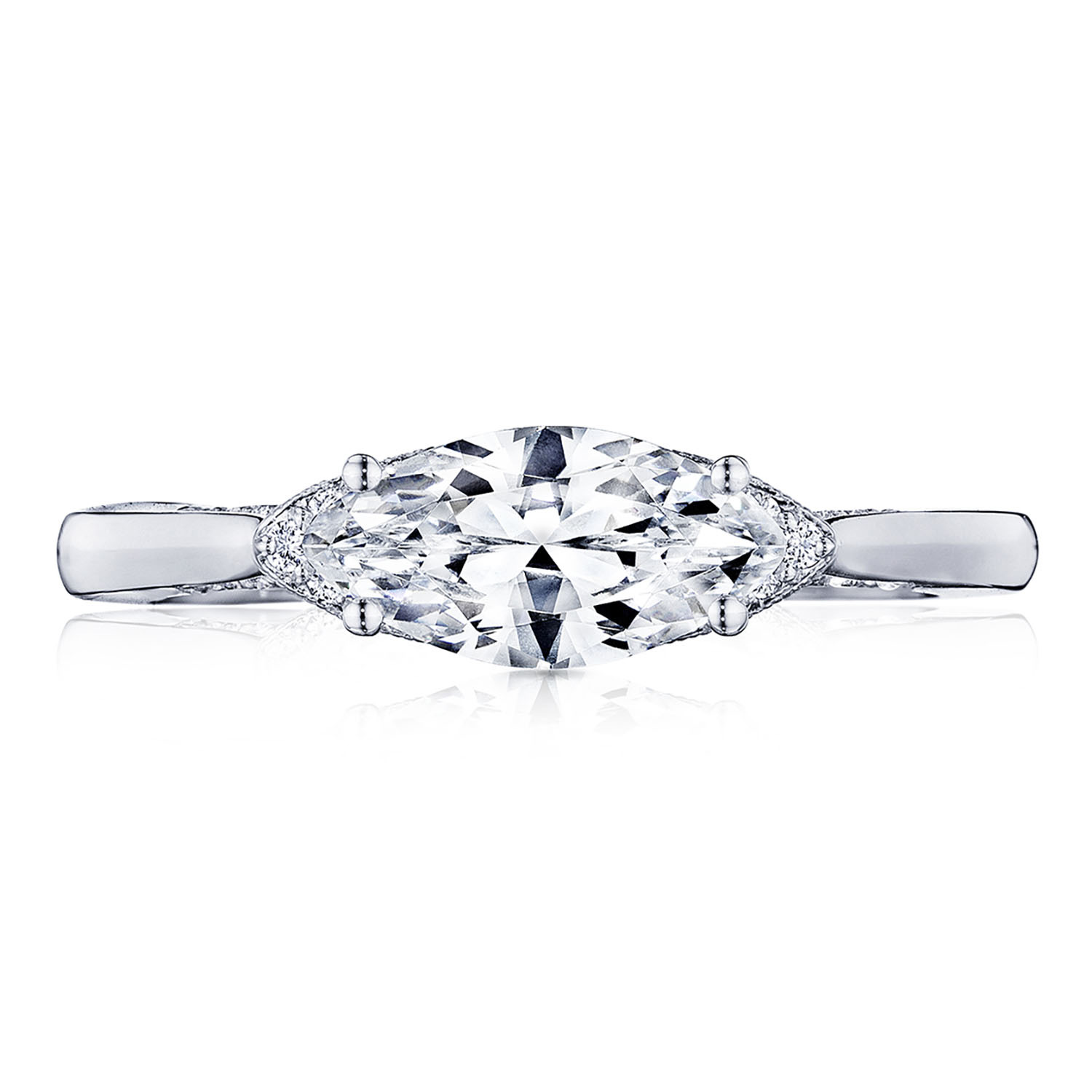 2654MQ Marquise Solitaire Engagement Ring