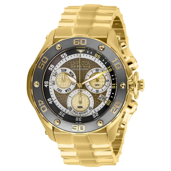 Invicta Men's 26572 Reserve Venom Gold-Tone Stainless Steel Watch