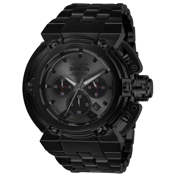 Invicta Men's 26576 Coalition Forces Black Stainless Steel Watch