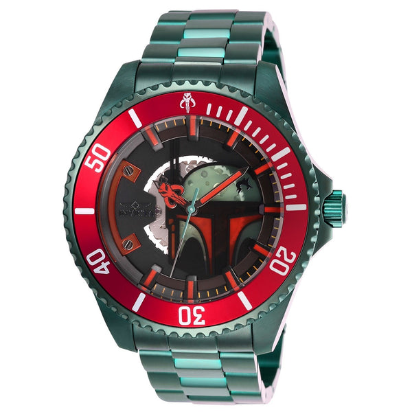 Invicta Men's 26598 Star Wars Boba Fett Automatic Green Stainless Steel Watch