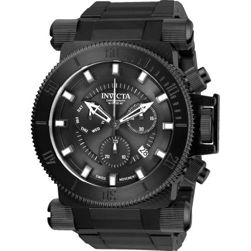 Invicta Men's 26645 Coalition Forces Black Stainless Steel Watch