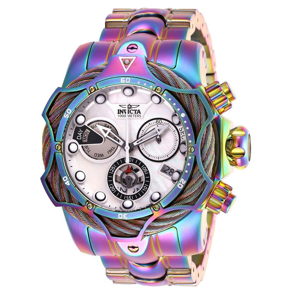 Invicta Men's 26657 Reserve Venom Iridescent Stainless Steel Watch