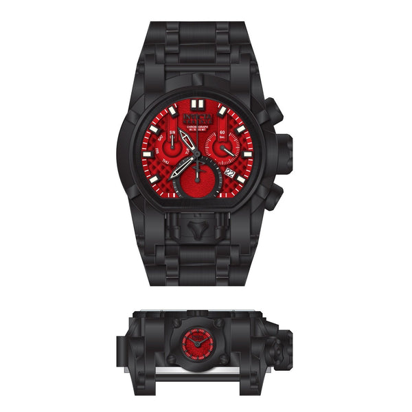 Invicta Men's 26710 Reserve Reserve Black Polyurethane and Stainless Steel Watch