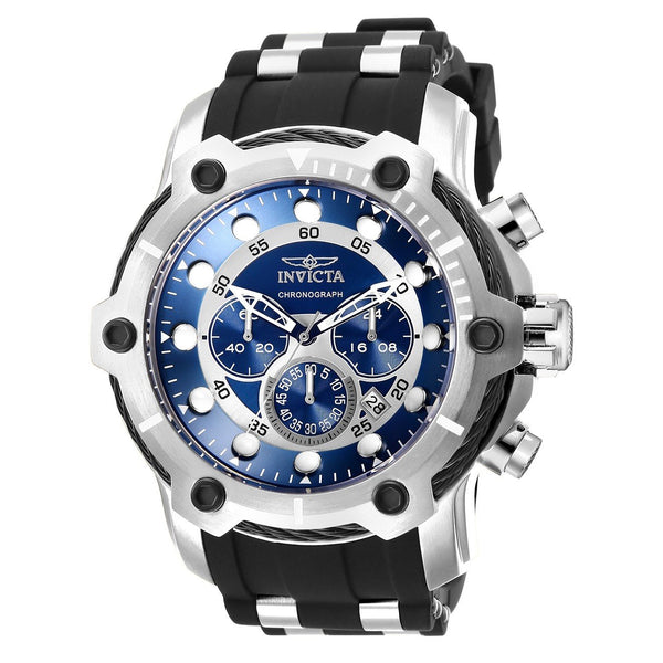 Invicta Men's 26750 Bolt Black and Silver Polyurethane and Stainless Steel Watch