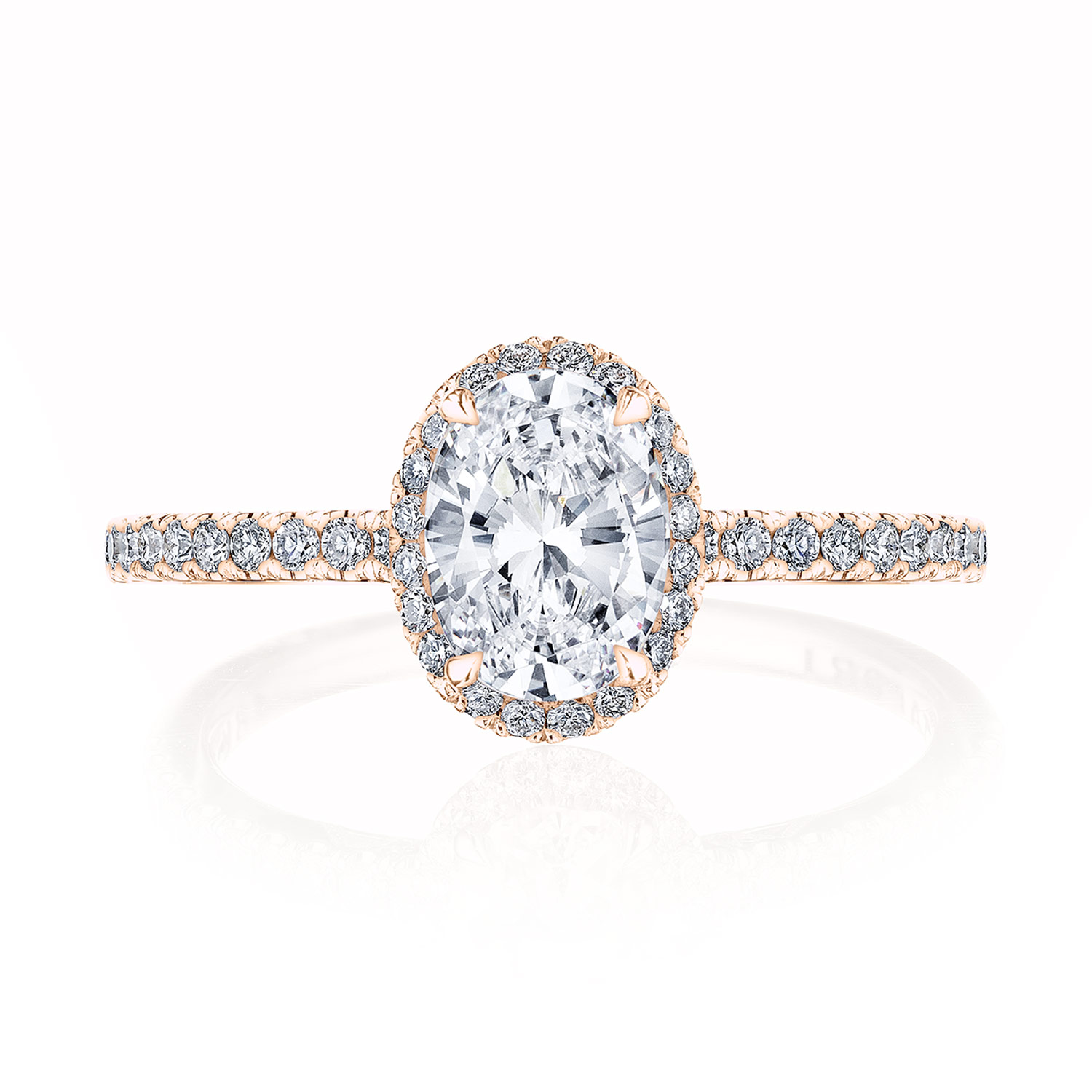 267615OV Oval Bloom Engagement Ring