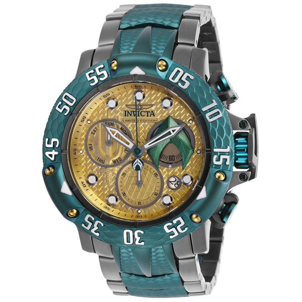 Invicta Men's 26785 DC Comics Aquaman Gun Metal Stainless Steel Watch