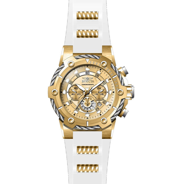 Invicta Men's 26814 Bolt White and Gold inserts Stainless Steel Watch