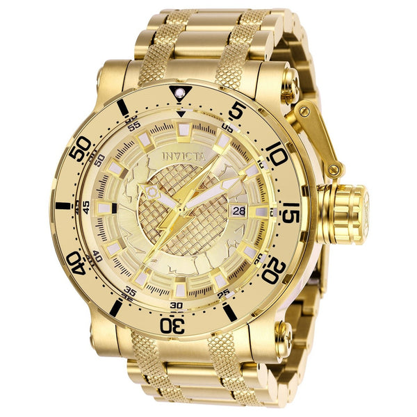 Invicta Men's 26829 DC Comics Flash Gold-Tone Stainless Steel Watch