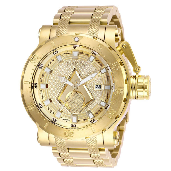 Invicta Men's 26832 DC Comics Aquaman Gold-Tone Stainless Steel Watch
