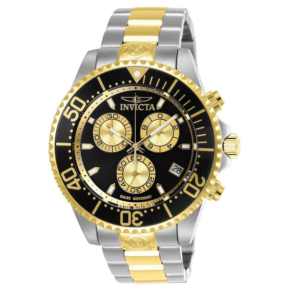 Invicta Men's 26850 Pro Diver Gold-Tone and Silver Stainless Steel Watch