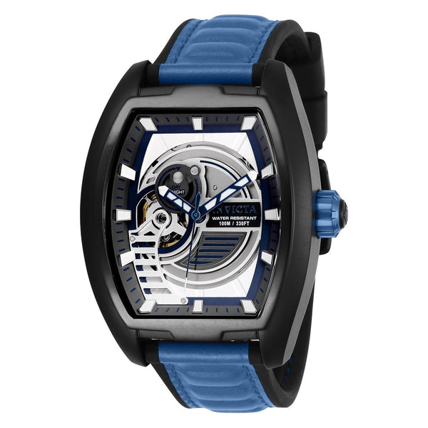 Invicta Men's 26890 S1 Rally Diablo Automatic Black Leather Watch