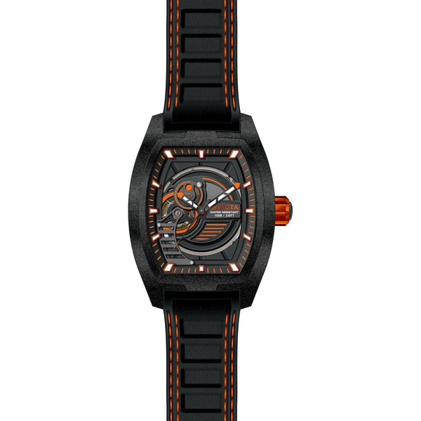 Invicta Men's 26893 S1 Rally Diablo Automatic Black Leather Watch