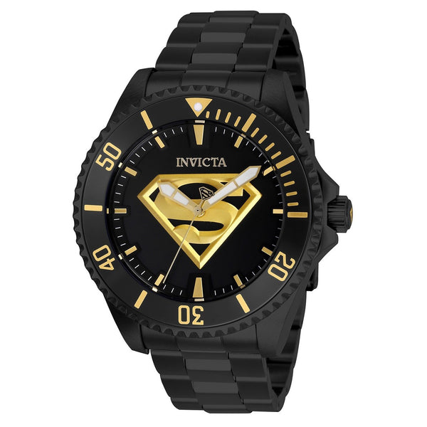 Invicta Men's 26897 DC Comics Superman Automatic Black Stainless Steel Watch