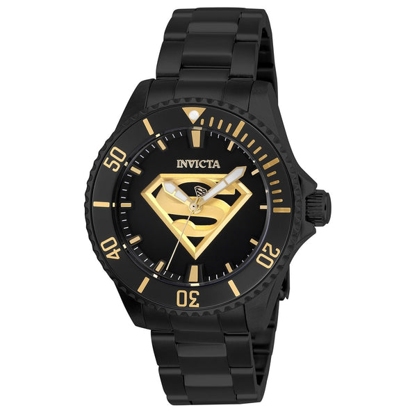 Invicta Women's 26899 DC Comics Superman Automatic Black Stainless Steel Watch