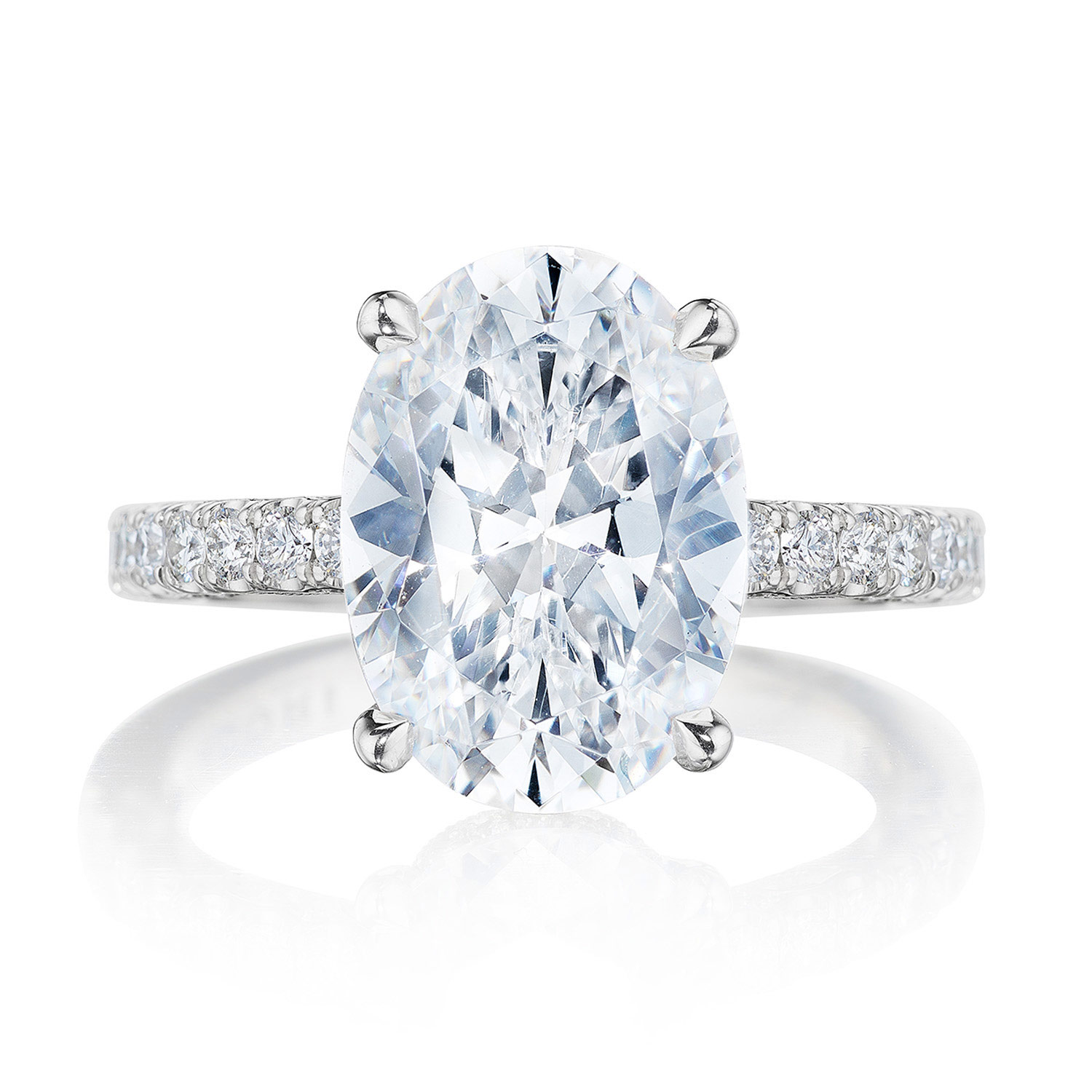 269022OV Oval Solitaire Engagement Ring