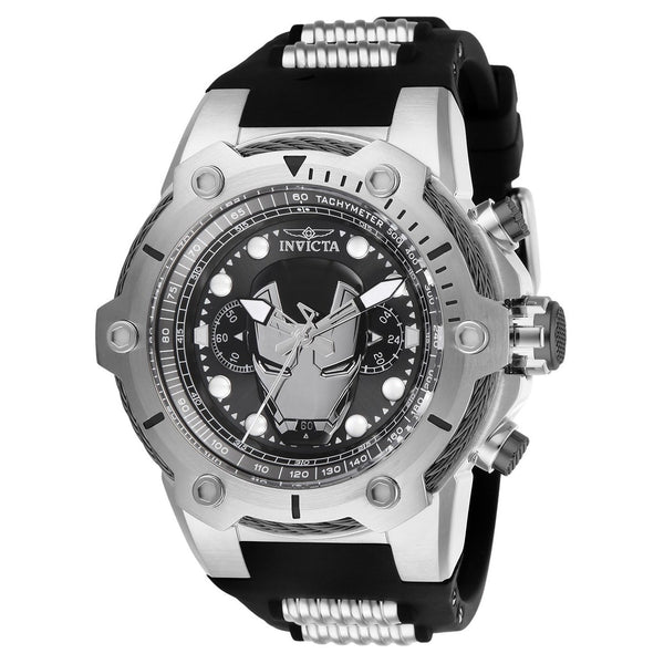 Invicta Men's 26908 Marvel Ironman Black Stainless Steel Watch