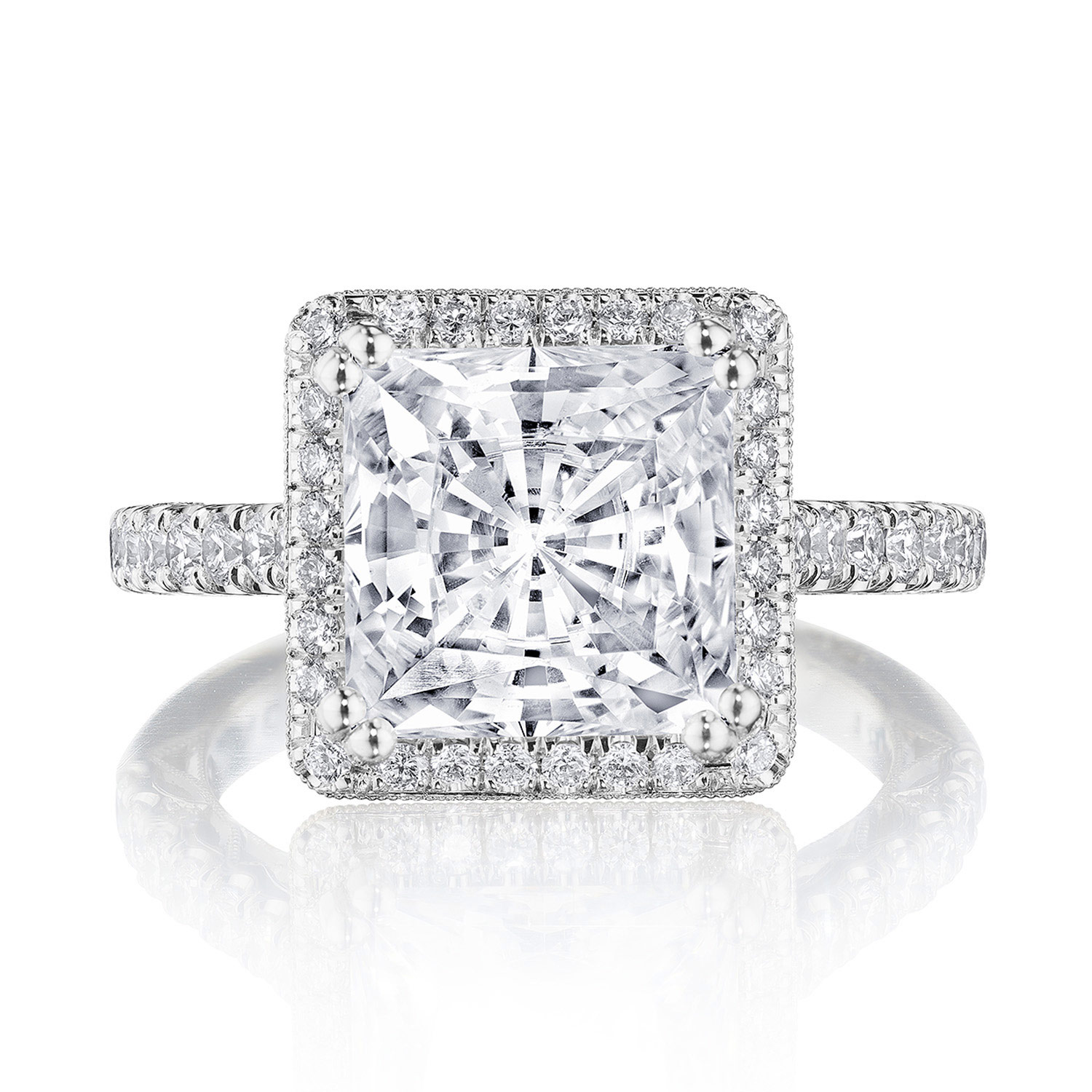 269122PR Princess Bloom Engagement Ring
