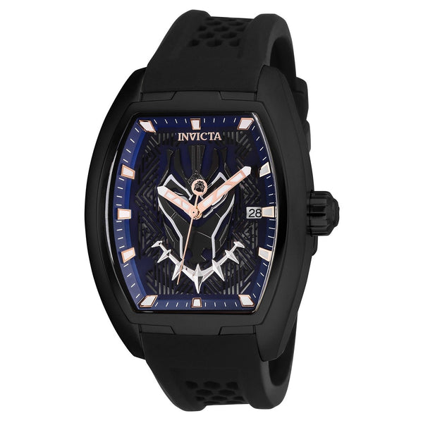 Invicta Men's 26933 Marvel Black Panther Automatic Black Silicone Watch