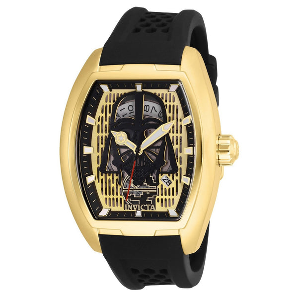 Invicta Men's 26941 Star Wars Darth Vader Automatic Black Silicone Watch