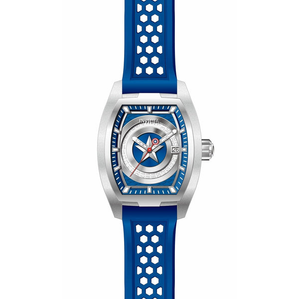 Invicta Men's 26946 Marvel Captain America Automatic Blue Silicone Watch