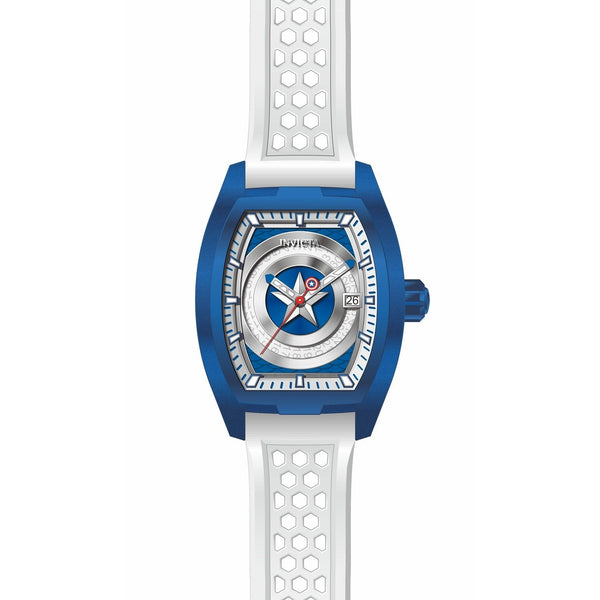 Invicta Men's 26947 Marvel Captain America Automatic White Silicone Watch