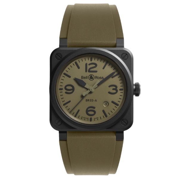 Bell & Ross BR-03 Military Ceramic - BR03A-MIL-CE/SRB