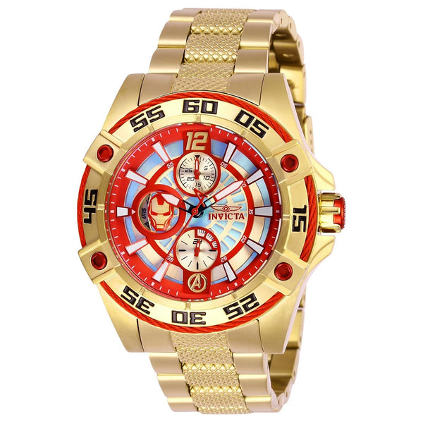 Invicta Women's 27022 Marvel Ironman Gold-tone Stainless Steel Watch