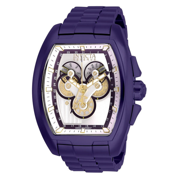 Invicta Men's 27057 Reserve Purple Stainless Steel Watch