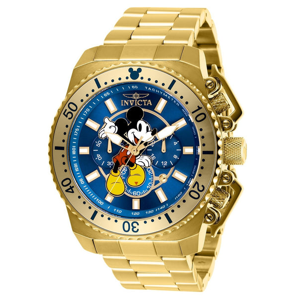 Invicta Men's 27288 Mickey Mouse Gold-Tone Stainless Steel Watch